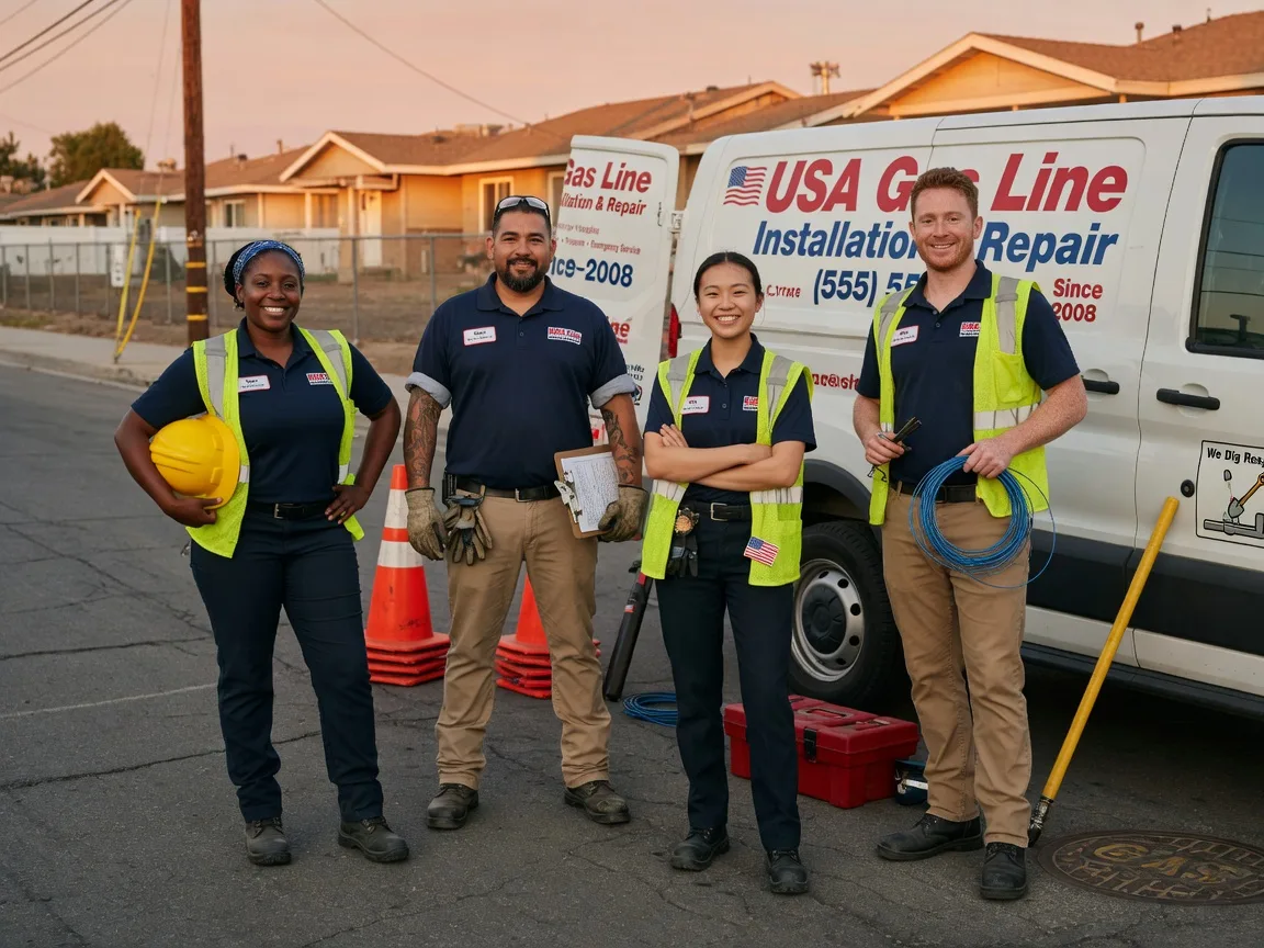 Gas Line Installation company in Frederick, SD
